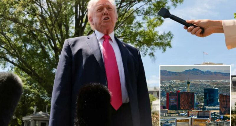 Trump credits Las Vegas as the âbirthplaceâ of no tax on tips policy, touts up to â$8,000' refunds for workers